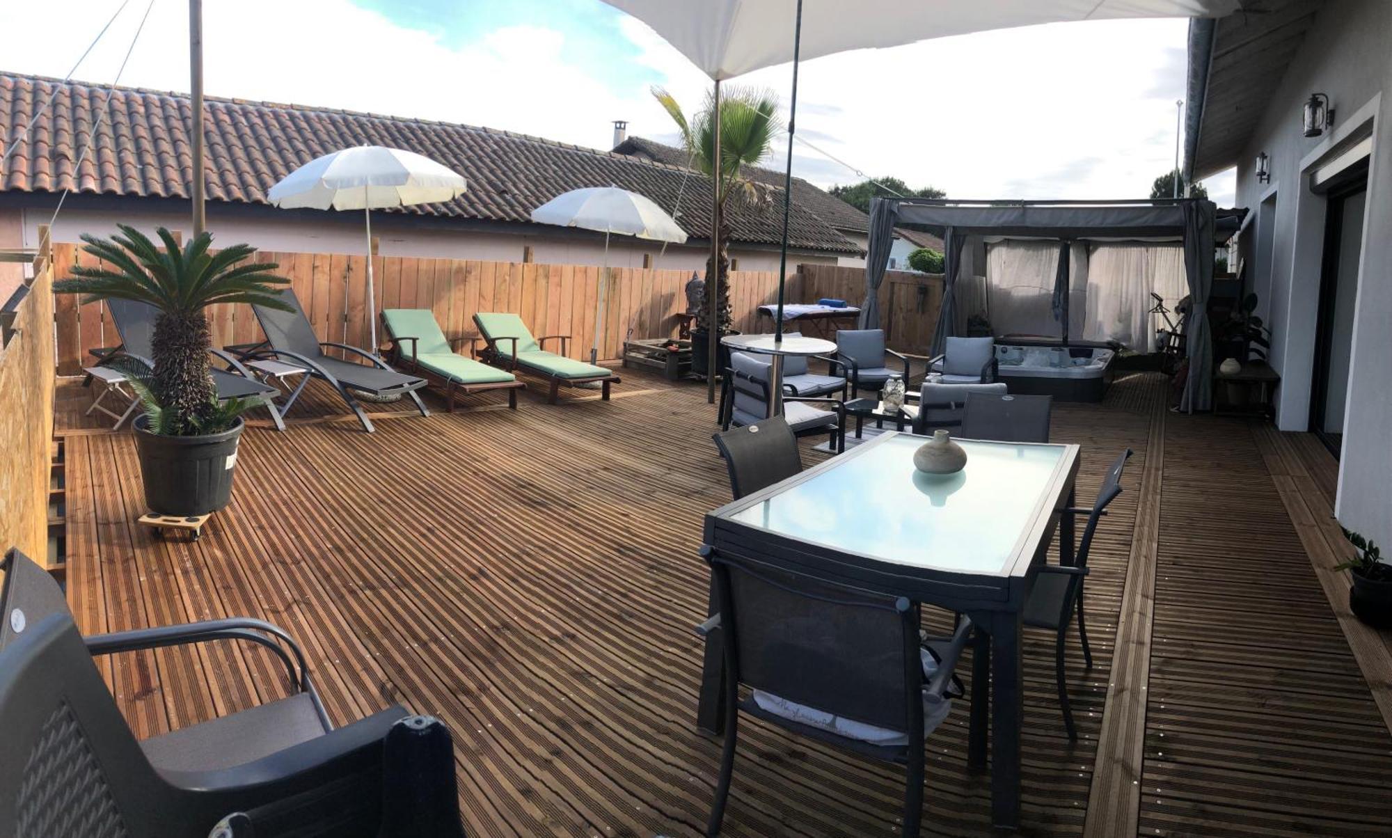 "Les Logis D'Argent" Chambre D'Hote Avec Wc, Sdb, Tv, Wifi, Option Petit Dejeuner , Parking Mimizan-Plage Exteriér fotografie